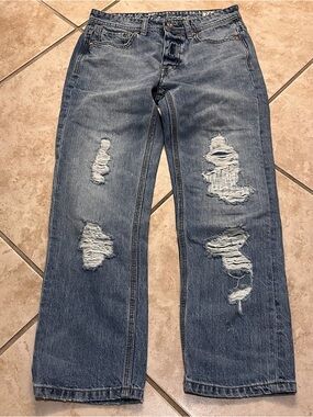 Woman's Low Rise Free People Jeans Size 24